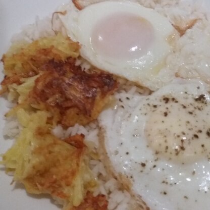 リピートです!目玉焼きのっけご飯の横に添えてみました〜お醤油が少しかかって食べてみるとすごく美味しかったのでご報告でした〜またいろん朝ごはんで付け合せにしよう!